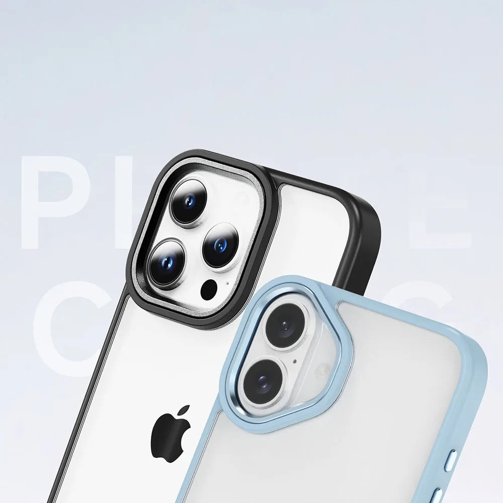 Clear Colorful Edge Case for iPhone
